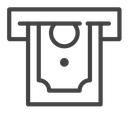 ATM cash icon