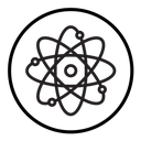 Atom scientific icon