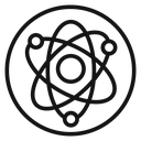 Atom scientific icon