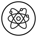 Atom scientific icon