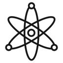 Atom scientific icon