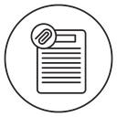 Attach document icon
