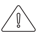 Attention sign icon