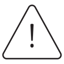 Attention sign icon