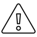Attention Warning sign icon