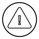 Attention Warning sign icon