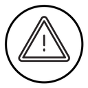 Attention Warning sign icon