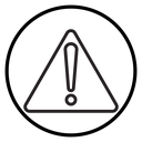 Attention Warning sign icon