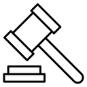 Auction Gavel Block icon