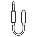 Audio cable icon