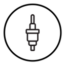 Audio jack icon