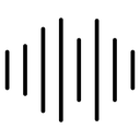 Audio Waveform Bars icon