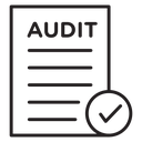 Audit report icon