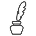 Author sign icon