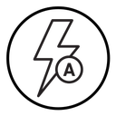 Auto flash icon