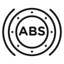 Automotive ABS icon