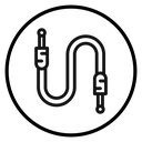 AUX cable icon