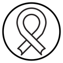 Awareness ribbon icon