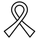 Awareness ribbon icon
