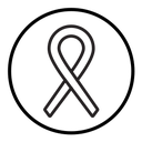 Awareness ribbon icon