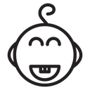Baby dental icon