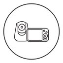 Baby monitor icon