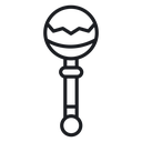 Baby rattle 2 icon