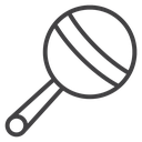 Baby rattle 3 icon
