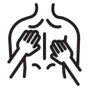Back massage icon