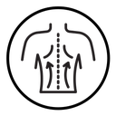 Back massage icon