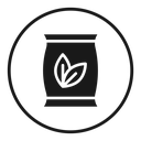 Bag seedling icon