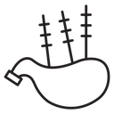 Bagpipes icon