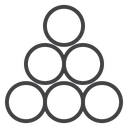 Ball pile icon
