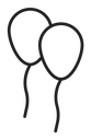 Balloons icon