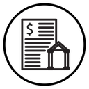 Bank statement icon