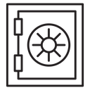 Bank vault icon