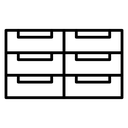 Banking locker icon