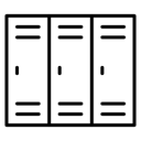 Banking locker icon