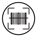 Bar code scanner icon