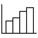 Bar diagram icon