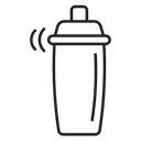 Bar shaker icon