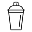 Bar shaker icon