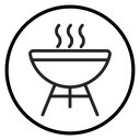 Barbecue grill icon