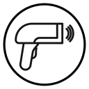 Barcode scanner icon
