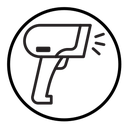 Barcode scanner icon