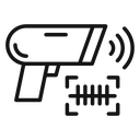 Barcode scanner icon