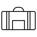 Barrel handbag icon