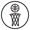 Basketball Black Outline icon