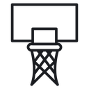 Basketball hoop 3 icon
