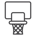 Basketball hoop icon
